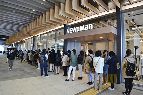 新宿駅南エリアに「NEWoMan（ニュウマン）」第二期「駅ナカ」「駅ソト」がオープン！