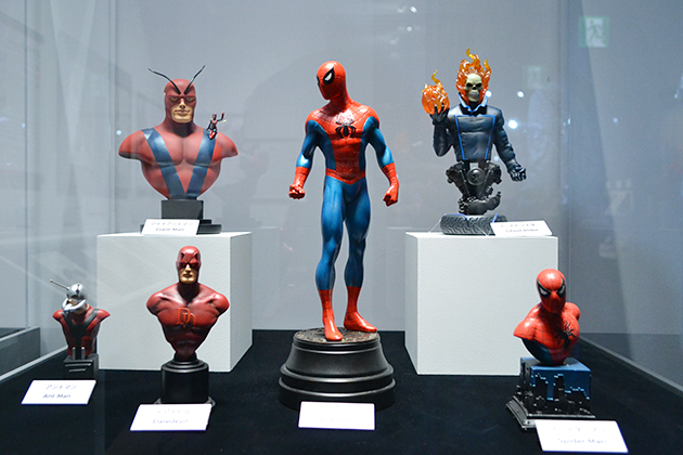 アイアンマンやスパイダーマンなど、子供たちに人気のMARVELヒーロー大集合！「マーベル展 時代が創造したヒーローの世界」に行ってきた！