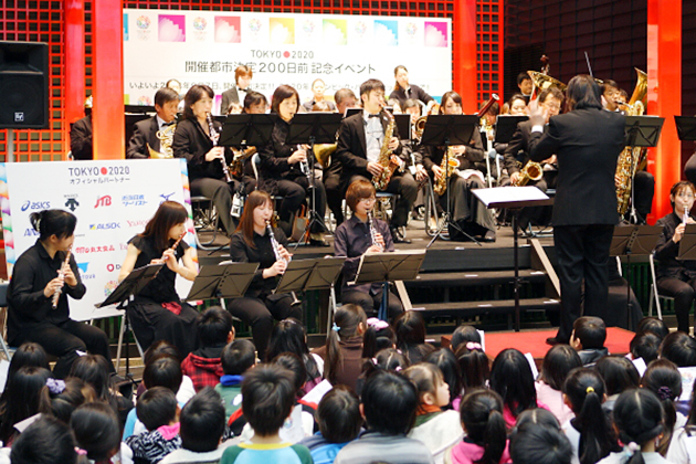 地元小学生を招待、選手に質問も！ 五輪開催都市決定200日前イベントが開催！