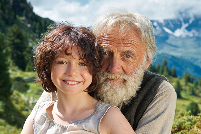 子供たちに大人気、あのハイジが実写映画化！ 2017年8月全国公開！ ハイジ　アルプスの物語