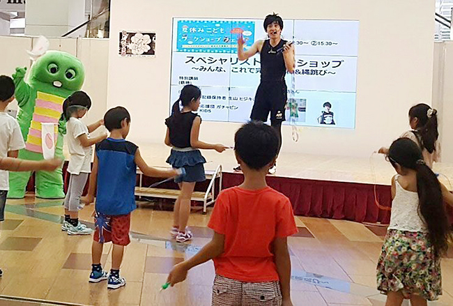 なわとびが楽しくなる！子供も上手に跳べるようになる！参加者募集！ 生山ヒジキ先生のなわとびレッスン★