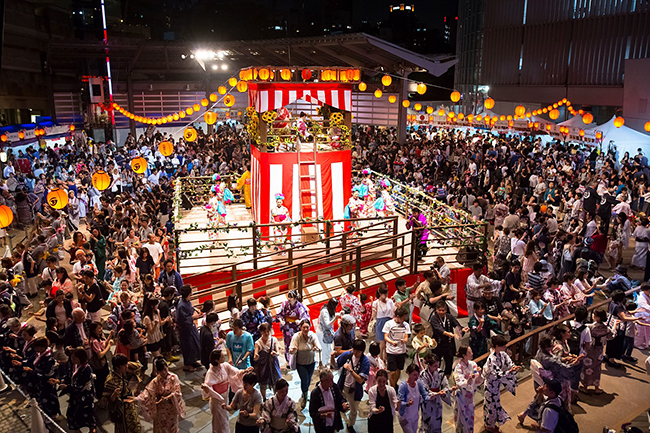 子供と一緒に盆踊りを楽しもう！六本木の夏の風物詩「六本木ヒルズ盆踊り 2017」が2017年8月25日（金）〜27日（日）に開催！子供向けワークショップも開催！