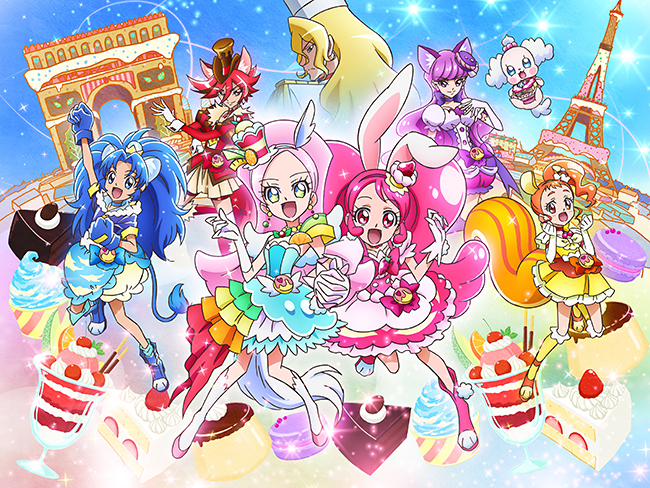 子供たちに大人気！2017年10月28日（土）全国公開！映画キラキラ☆プリキュアアラモード　パリッと！想い出のミルフィーユ！