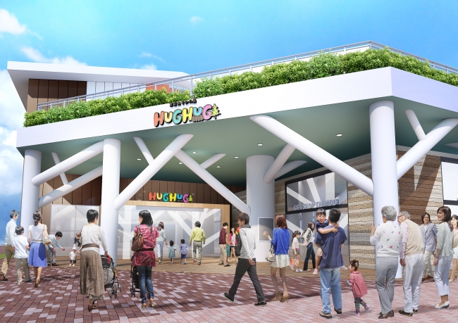 子供たち大喜び、日本最大級のネット遊具を供え、カフェも併設した屋内施設「京王あそびの森 ハグハグ（HUGHUG）」が2018年3月13日（火）オープン！