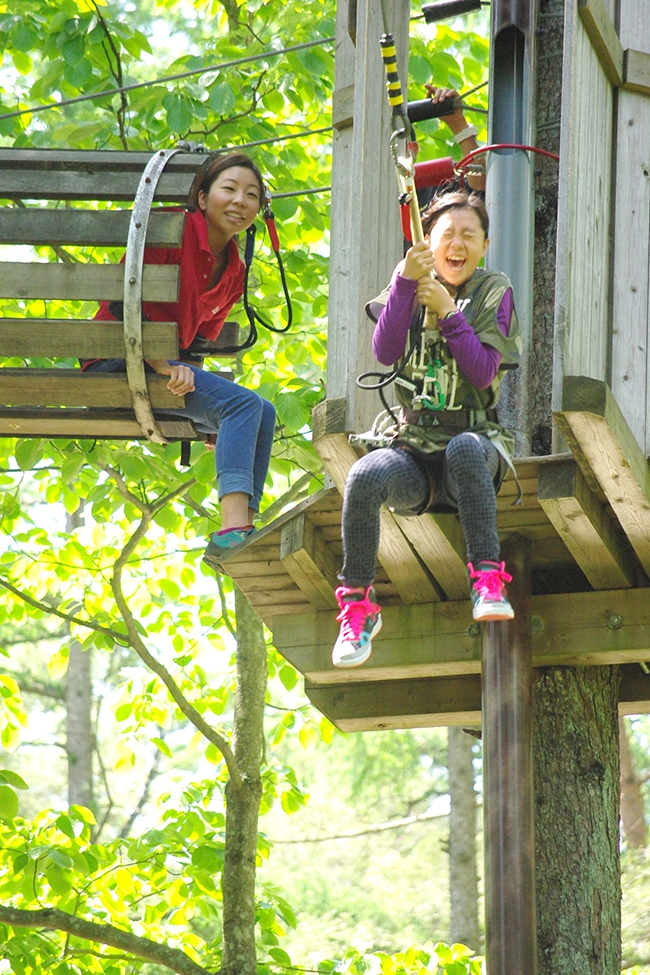 子供が木の上で大冒険を楽しめる！森林と共生したアドベンチャー施設「フォレストアドベンチャー・千葉」が2018年3月17日（土）オープン！