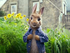 Peter Rabbit (James Corden) in Columbia Pictures' PETER RABBIT.