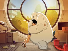 BIG HERO 6 - "Baymax Returns" - Set in the fictional city of San Fransokyo, 14-year-old tech genius Hiro begins school as the new prodigy at San Fransokyo Institute of Technology and sets off to rebuild Baymax. However, his overconfidence and penchant for taking shortcuts leads him and the newly minted Big Hero 6 team ﾐ Wasabi, Honey Lemon, Go Go and Fred ﾐ into trouble. The one-hour premiere airs Monday, November 20 (8:00 - 9:00 P.M. EDT) on Disney XD. (Disney XD)
HIRO HAMADA, BAYMAX