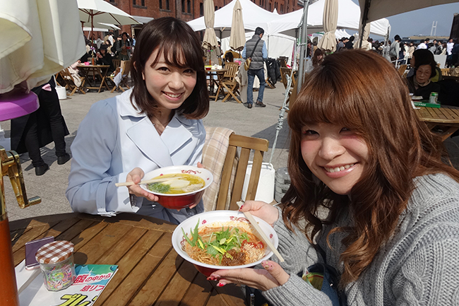 子供も男性も入場可能！ラーメン大好き女子が思う存分ラーメンを堪能できるラーメンイベント「ラーメン女子博 2018」が2018年4月26日（木）〜5月6日（日）まで中野四季の森公園で開催！