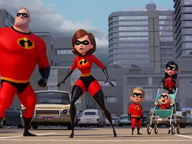 SUPER FAMILY -- In Disney Pixarâs âIncredibles 2,â Helen (voice of Holly Hunter) is in the spotlight, while Bob (voice of Craig T. Nelson) navigates the day-to-day heroics of ânormalâ life at home when a new villain hatches a brilliant and dangerous plot that only the Incredibles can overcome together. Also featuring the voices of Sarah Vowell as Violet and Huck Milner as Dash, âIncredibles 2â opens in U.S. theaters on June 15, 2018. Â©2017 Disneyâ¢Pixar. All Rights Reserved.