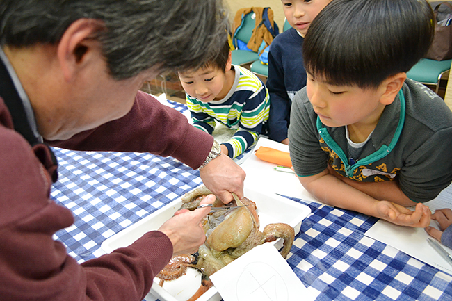 子供たち、保護者にも大好評！科学や数理イベントを行なう人気のイベント「ダヴィンチマスターズ」の第12回を2019年2月3日（日）、大阪大学 吹田キャンパス コンベンションセンターで開催！タコの解剖や絵本、顕微鏡づくりを実施！たくさんの子供たちが参加しました！