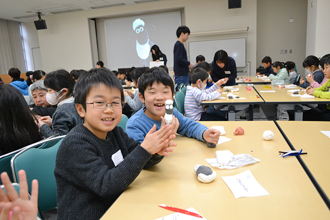 子供たち、保護者にも大好評！科学や数理イベントを行なう人気のイベント「ダヴィンチマスターズ」の第12回を2019年2月3日（日）、大阪大学 吹田キャンパス コンベンションセンターで開催！タコの解剖や絵本、顕微鏡づくりを実施！たくさんの子供たちが参加しました！