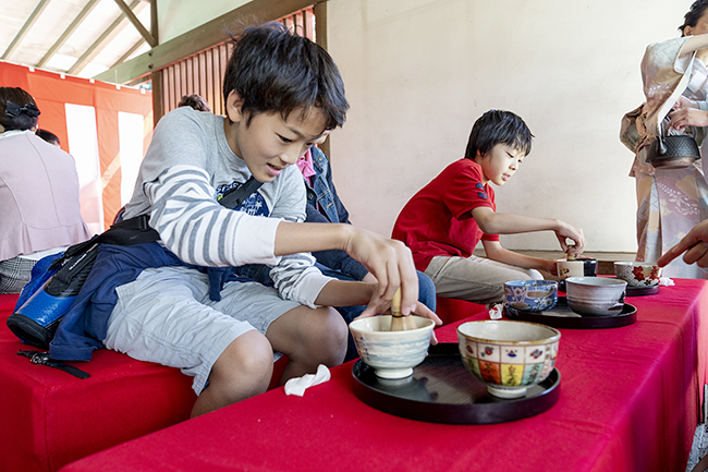 東京大茶会（浜離宮恩賜庭園）の画像