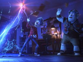 CONJURING DAD – In Disney and Pixar’s “Onward,” brothers Ian and Barley Lightfoot (voiced by Tom Holland and Chris Pratt) are given a special gift from their late father on Ian’s 16th birthday. But when an accompanying spell meant to magically conjure their dad for one day goes awry, they embark on a quest fraught with some of the most unexpected obstacles. Directed by Dan Scanlon and produced by Kori Rae, “Onward” opens in U.S. theaters on March 6, 2020. © 2019 Disney/Pixar. All Rights Reserved.