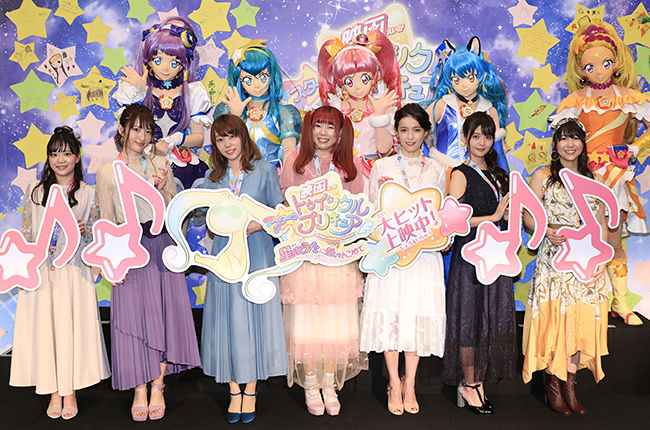 19年10月19日 土 新宿バルト9で開催 映画スター トゥインクルプリキュア 星のうたに想いをこめて 初日舞台挨拶 キッズイベント ママレポーター親子体験レポート キッズイベント