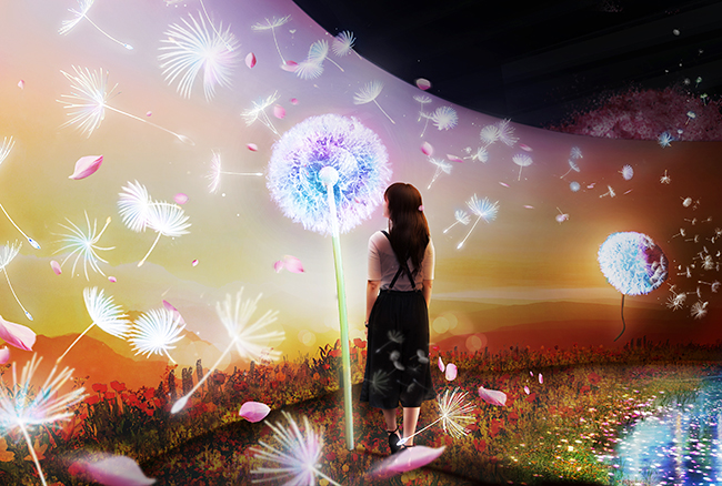 五感で楽しむ花の体感型アート展「FLOWERS BY NAKED 2020 ー桜ー（フラワーズ バイ ネイキッド 2020 ーサクラー）」が、2020年1月30日（木）〜3月1日（日）まで東京・日本橋三井ホールで開催！
