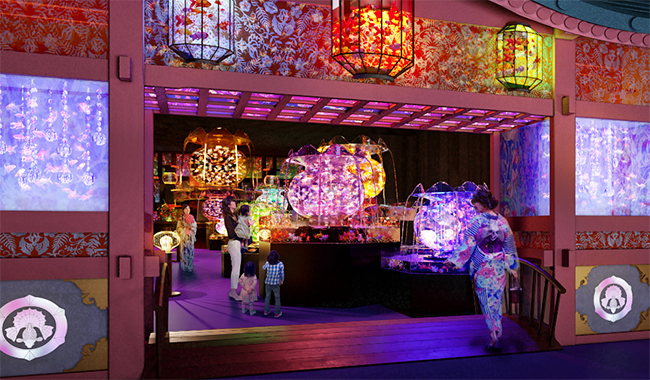 夏の風物詩として愛されてきた「アートアクアリウム」が、東京・日本橋の専用施設で常設展示、「アートアクアリウム美術館」として2020年8月にオープン！アートアクアリウム日本橋会場と比較して約3倍の広さ。3万匹超の金魚が泳ぐ “生命の宿る美術館”！