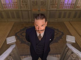 Kenneth Branagh as Hercule Poirot in 20th Century Studios’ DEATH ON THE NILE, a mystery-thriller directed by Kenneth Branagh based on Agatha Christie’s 1937 novel. Photo by Rob Youngson. © 2020 Twentieth Century Fox Film Corporation. All Rights Reserved.