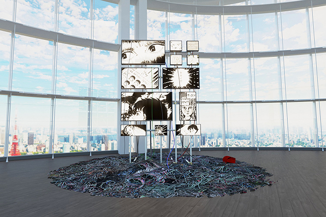楳図かずおの “芸術性” にスポットを当て、さまざまな角度から浮かび上がる「楳図かずおの世界」を発信していく「UMEZZ ART PROJECT」。その1つとなる楳図かずおの世界を体感できる展覧会『楳図かずお大美術展』が、2022年1月28日（金）～3月25日（金）まで東京シティビュー（六本木ヒルズ森タワー52階）で開催！
