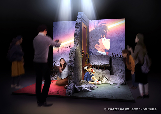 「名探偵コナン」の劇場版作品をテーマにした⼤型企画展『DETECTIVE CONAN THE MOVIE 展 〜幕の回顧録（メモワール）〜』が、2022年4⽉30⽇（⼟）〜6⽉12⽇（⽇）室町三井ホール&カンファレンスで開催！名探偵コナンの世界観を楽しめます。
