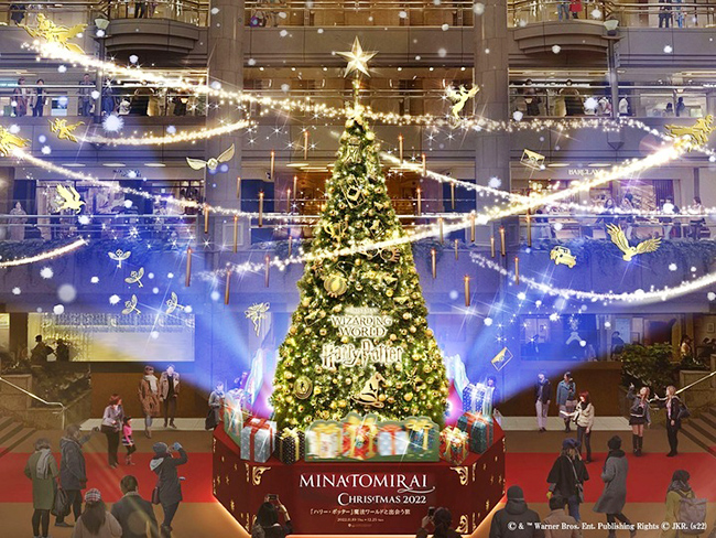 ハリー・ポッターの魔法に包まれる特別なクリスマス！MINATOMIRAI CHRISTMAS 2022「ハリー・ポッター」魔法ワールドと出会う旅 | 子供とクリスマス | 神奈川・横浜