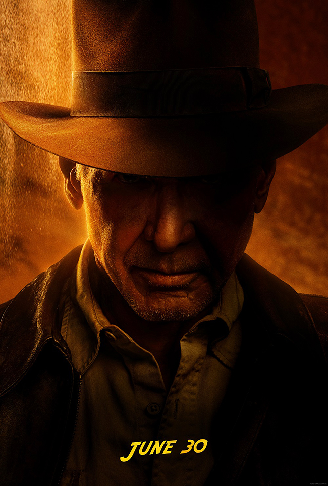 全世界待望のアドベンチャー・シリーズ最新作！ 映画『インディ・ジョーンズと運命のダイヤル』ポスター