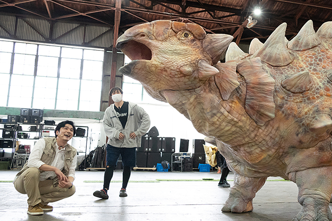 恐竜ライブ「DINO SAFARI 2023（ディノサファリ2023）」稽古場潜入レポートの写真