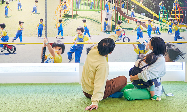 「ITOCHU SDGs STUDIO KIDS PARK（伊藤忠 SDGs スタジオ キッズパーク）」併設の「こどもの視点カフェ」の写真