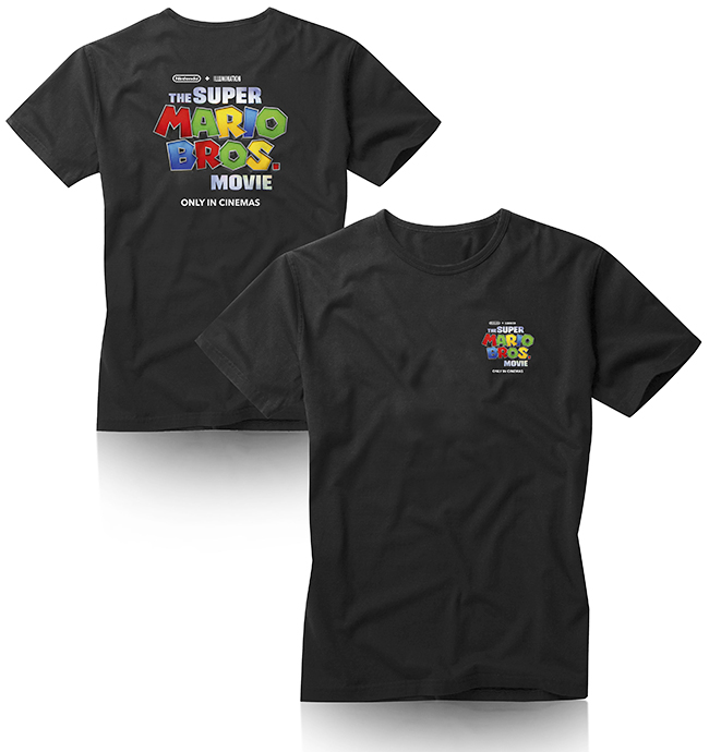 『ザ・スーパーマリオブラザーズ・ムービー』オリジナルTシャツプレゼントの画像