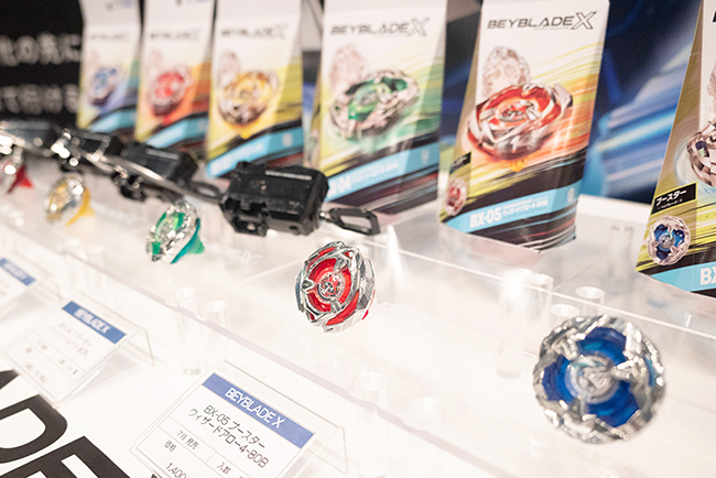 第4世代『ベイブレード エックス（BEYBLADE X）』発表会の写真