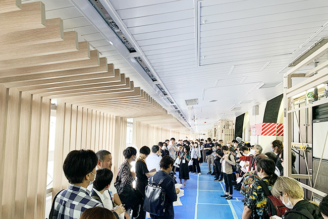 東武鉄道 新型特急スペーシアエックス試乗会の写真
