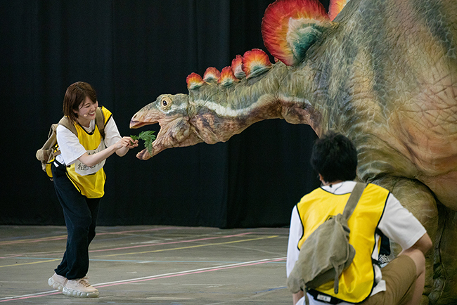 恐竜ライブ「DINO SAFARI GIGANT（ディノサファリ ギガント）」稽古場潜入レポートの写真