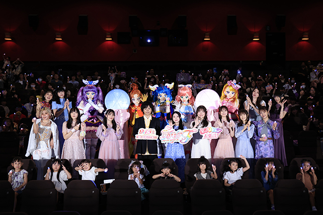 『映画プリキュアオールスターズＦ』完成披露イベントの写真