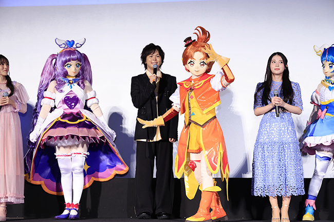 『映画プリキュアオールスターズＦ』完成披露イベントの写真