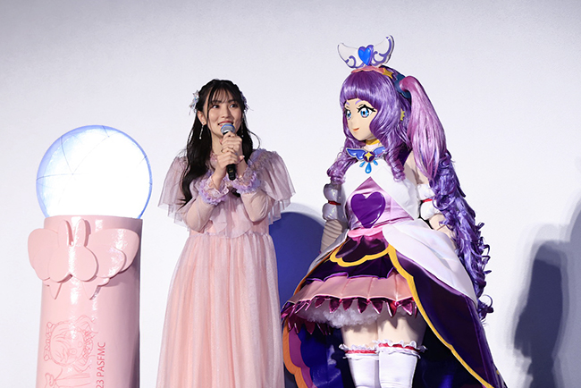 『映画プリキュアオールスターズＦ』完成披露イベントの写真