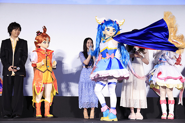 『映画プリキュアオールスターズＦ』完成披露イベントの写真