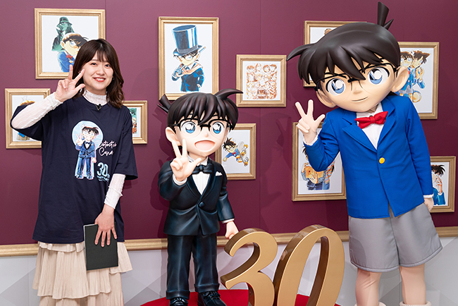 連載30周年記念 名探偵コナン展イベントレポート写真