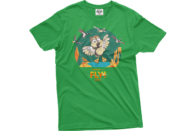 映画『FLY！／フライ！』子供用オリジナルTシャツプレゼントの画像