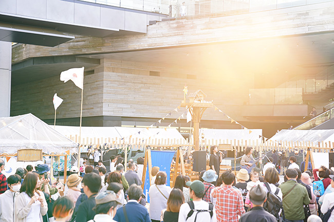 二子玉川ライズの屋外フェス「太陽と星空のサーカス」＜だいちの祭＞＜そらの宴＞の画像