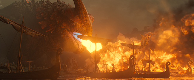 ドリームワークス・アニメーション最新作、実写化映画『ヒックとドラゴン』のポスター