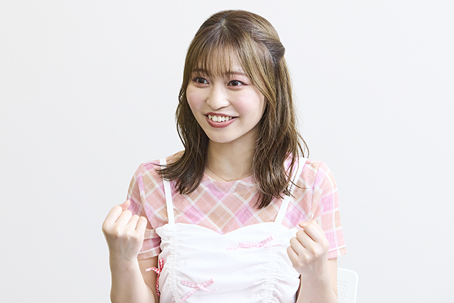 「映画キミとアイドルプリキュア♪ お待たせ!キミに届けるキラッキライブ!」キャスト 松岡美里さん、内田真礼さんインタビュー写真