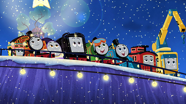 『映画 きかんしゃトーマス サンタをさがせ!パーシーのクリスマス急行』の画像