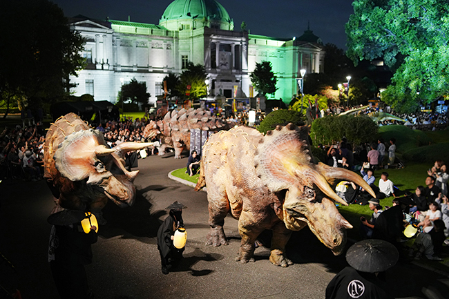 「恐竜大夜行2025」の画像