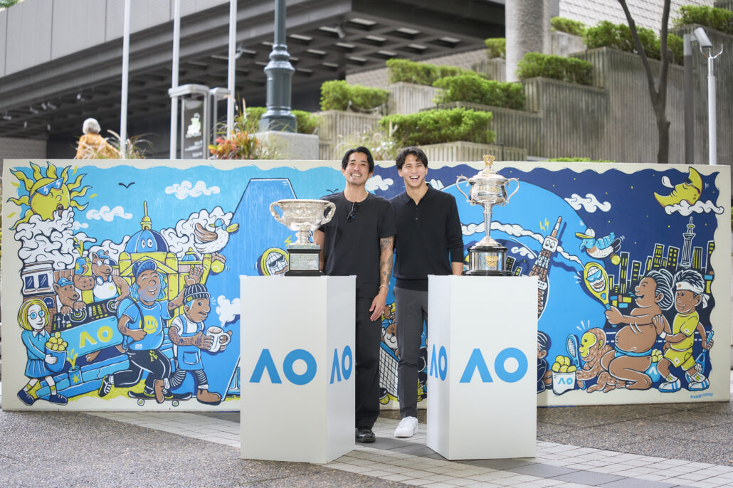 全豪オープンテニス「AO26 Japan Launch(エーオー26 ジャパン ローンチ)」オープニングイベントの写真