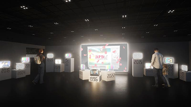 放送30周年記念 テレビアニメ「名探偵コナン」展の画像