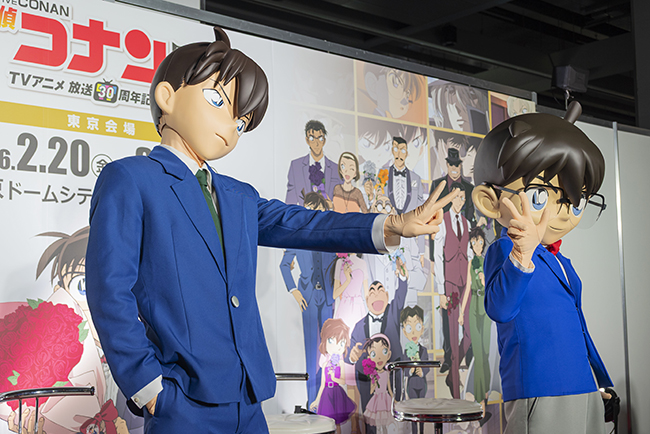 名探偵コナン展 開催記念セレモニーの写真