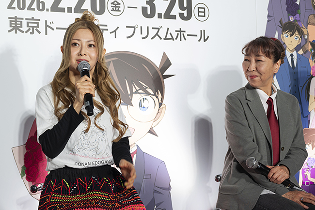 名探偵コナン展 開催記念セレモニーの写真
