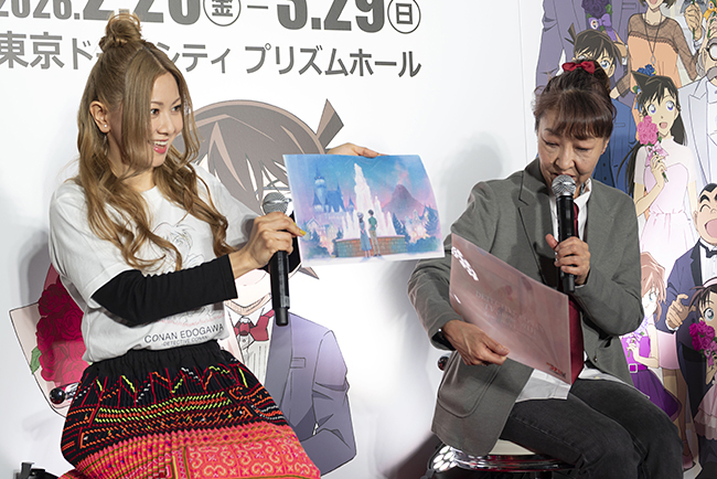 名探偵コナン展 開催記念セレモニーの写真