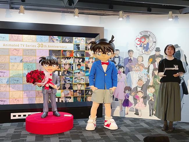 名探偵コナン展 親子で解き明かす30年の軌跡！テレビアニメ「名探偵コナン」の歴史と制作の裏側、熱い想いを体感！