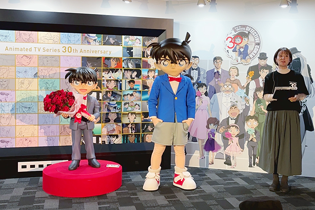 放送30周年記念 テレビアニメ「名探偵コナン」展レポートの写真