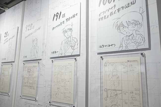 放送30周年記念 テレビアニメ「名探偵コナン」展レポートの写真